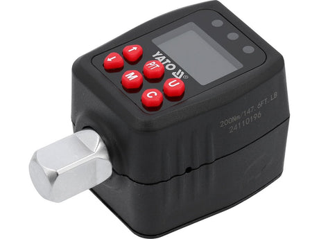 ADAPTOR DIGITAL PENTRU CHEIE DINAMOMETRICA 1/2" 10 - 200NM Yato YT - 07535 Yato - scule electrice si unelte profesionale - BricoMart