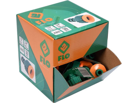 ADAPTOR ROBINET/FURTUN FILET INTERIOR 1/2'' - 3/4'' Flo 89017 - Adaptoare pentru robineti Flo - scule electrice si unelte profesionale - BricoMart