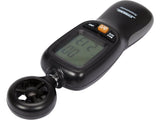 ANEMOMETRU CU TERMOMETRU PENTRU TEMPERATURA AMBIENTALA Sthor 81719 - 0°, 10°, 45°, 0,1° Sthor - scule electrice si unelte profesionale - BricoMart