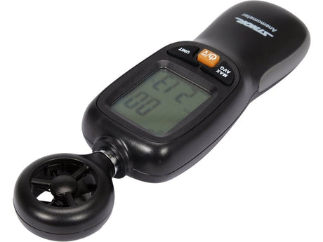 ANEMOMETRU CU TERMOMETRU PENTRU TEMPERATURA AMBIENTALA Sthor 81719 - 0°, 10°, 45°, 0,1° Sthor - scule electrice si unelte profesionale - BricoMart
