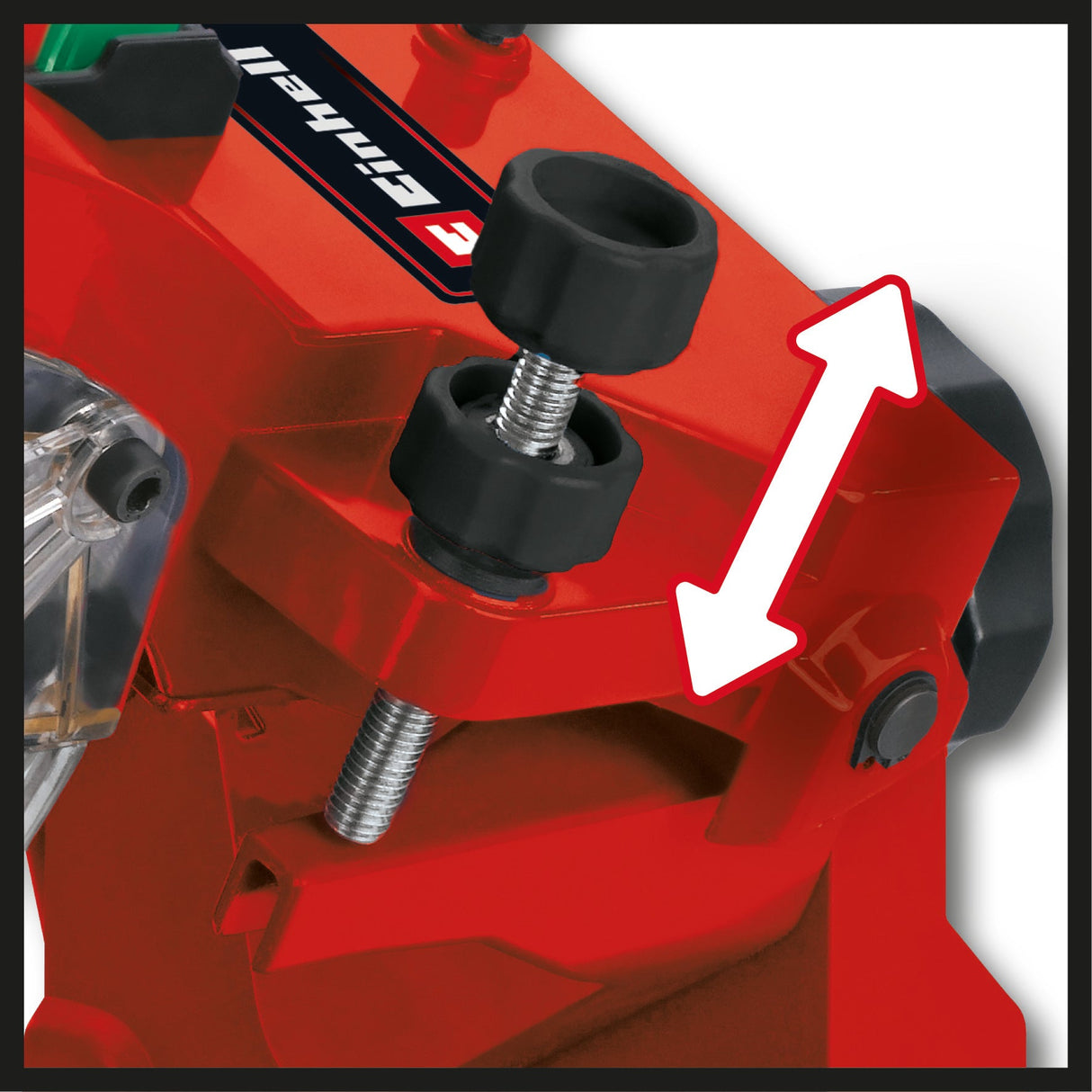 Aparat de ascutit lant de Fierastrau Einhell GC - CS 235 E (235 W, 3.000 1/min, dispozitiv de prindere, disc abraziv, lumina, cap de slefuire pivotant, opritor de adancime Einhell - scule electrice si unelte profesionale - BricoMart