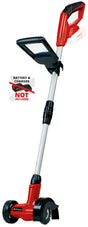 Aparat de curatat rosturi pavaj pe acumulator Einhell GC - CC 18 Li Solo Power X - Change (include maner telescopic lung reglabil, perii de schimb, furnizat fara acumulator si incarcator Einhell - scule electrice si unelte profesionale - BricoMart