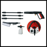 Aparat de curatat/spalat cu inalta presiune Einhell TE - HP 170 (2.300 W, max. 170 bar, sistem modular de cuplare rapida, incl. furtun de inalta presiune, pistol, lance, diverse duze, perie, rezervor de spalare Einhell - scule electrice si unelte profesionale - BricoMart