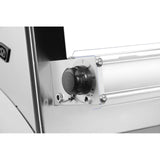 Aparat electric pentru formatare aluat de pizza sau paste Prismafood 400 cu 2 perechi de role, greutate portie de aluat 0,21-0,70 kg, 230V/250W, 585x435x(H)790mm