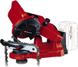 Aparat pentru ascutit lant de drujba pe acumulator Einhell GE - CS 18 Li – Solo (opritor de adancime, intinzator de lant, reglare precisa a unghiului, lumina LED Einhell - scule electrice si unelte profesionale - BricoMart