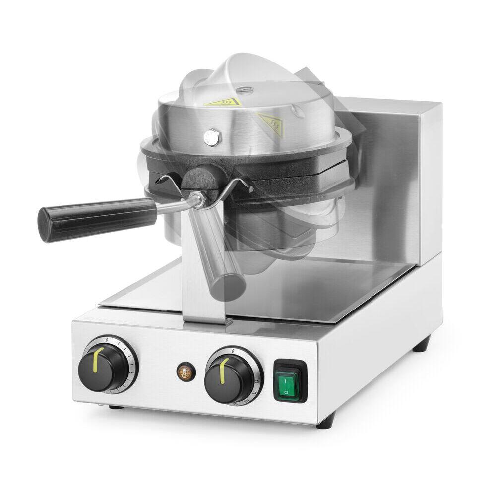 Aparat preparare Bubble Waffles, rotativ Hendi, 1500w