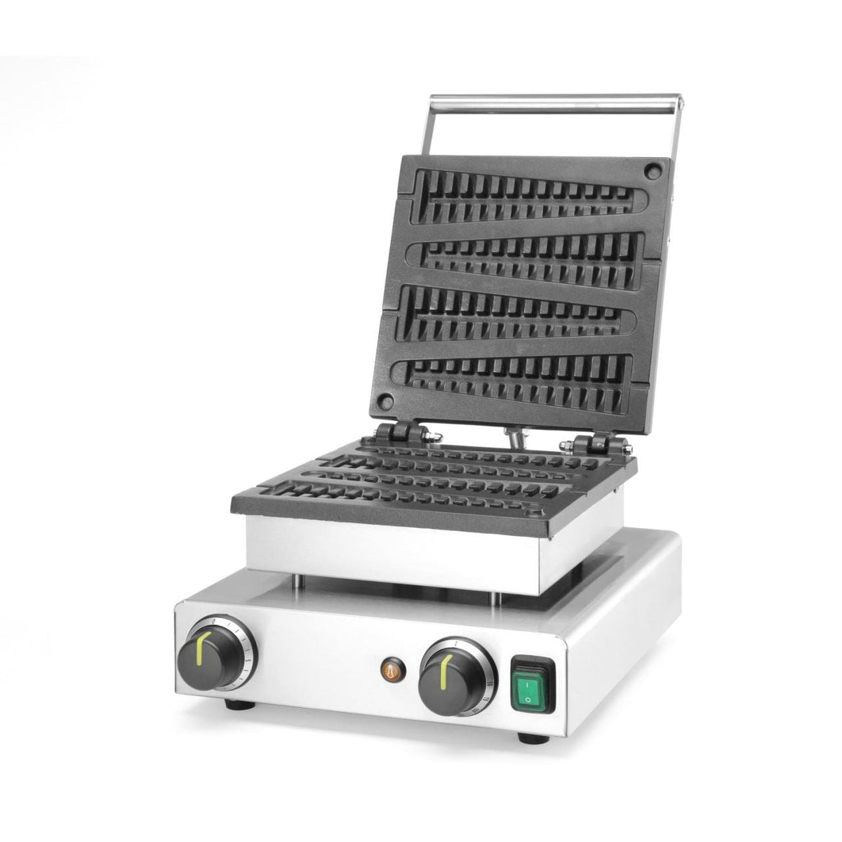 Aparat vafe conice Lollypop Hendi, 1750W, timer,termostat reglabil 50°C-220°C,  3100x3950x(h)2300mm