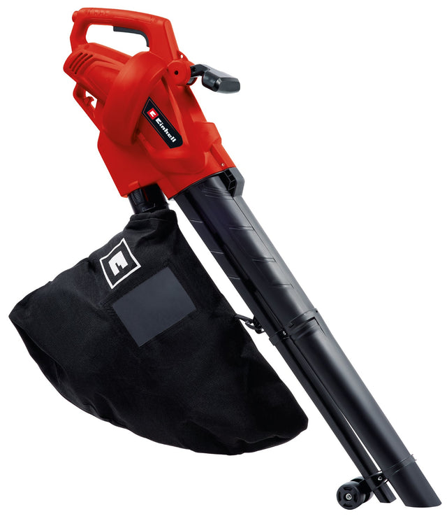 Aspirator electric pentru frunze Einhell GC - EL 3024 E (functie de aspirare/suflare, tub de aspirare Ø 75 mm, putere de aspirare 650 m³/h, functie de tocator, rata de tocare 10:1, viteza de suflare 240 km/h, sac colector 40 l Einhell - scule electrice si unelte profesionale - BricoMart