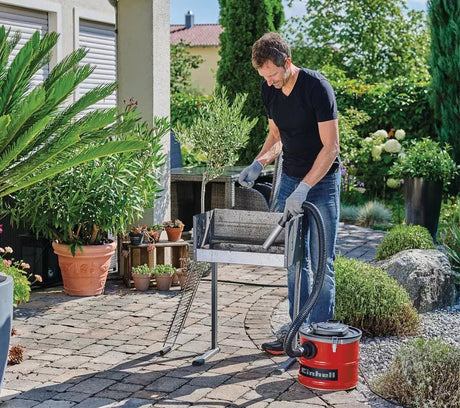 Aspirator pentru cenusa Einhell TC-AV 1830 D, 800 W, putere de aspirare 170 mbar, recipient colectare 18 l, sistem de filtrare, pre-filtru pentru praf fin, functie de suflare, furtun 1 m, cablu 2 m - imagine 4