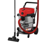 Aspirator umed - uscat Einhell TE - VC 5090 SACL - cablu 6 m, maner transport, 1300 W, 1800 W BricoMart - scule electrice si unelte profesionale - BricoMart
