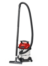Aspirator umed/uscat Einhell TC - VC 1812 S (putere 1.250, sistem de furtun de 36 mm, recipient din otel inoxidabil de 12 l, filtru din spuma, duze extinse Einhell - scule electrice si unelte profesionale - BricoMart