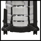 Aspirator umed/uscat Einhell TC - VC 1930 S (1.500 W, rezervor din otel inoxidabil de 30 l, racord de suflare, incl. furtun de aspirare din plastic, duza pentru podea/cravate, filtre Einhell - scule electrice si unelte profesionale - BricoMart