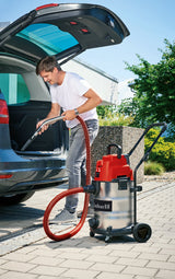 Aspirator umed/uscat pe acumulator Einhell TE - VC 36/30 Li S - Solo Power X - Change (36 V, 30 l, 150 mbar, ECO / BOOST, furtun de aspirare de 2,5 m, incl. selectie de filtre si duze, fara acumulator Einhell - scule electrice si unelte profesionale - BricoMart