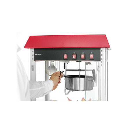 Aparat de popcorn, 230 V, 560x420x(H)770 mm