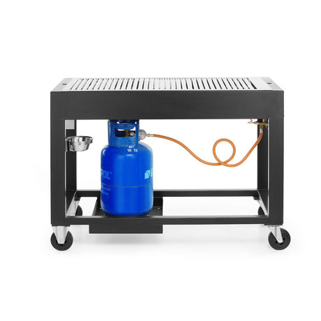 Barbecue pe gaz Tampa, HENDI, Negru, 10kW, 1260x580x(H)900mm