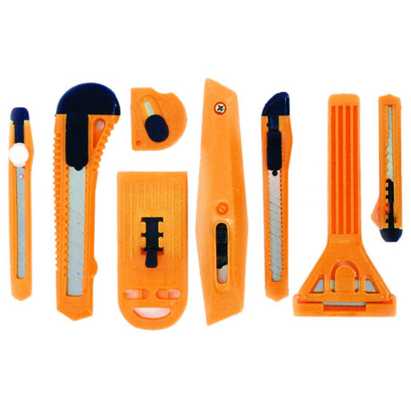 BASIC 8Pcs/Set cuttere diverse BS Fabricata din plastic Basic - scule electrice si unelte profesionale - BricoMart