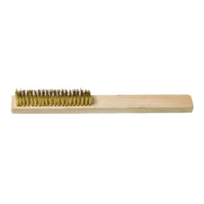 BASIC Perie sarma maner lemn 5 randuri BS Maner din lemn Perie de cupru Basic - scule electrice si unelte profesionale - BricoMart