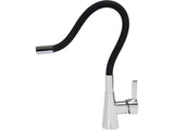 BATERIE DE BUCATARIE CU FURTUN FLEXIBIL, NEGRU Fala 75705 - Baterii pentru chiuvete, 15 cm, ergonomic, inox Fala - scule electrice si unelte profesionale - BricoMart