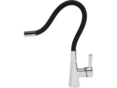 BATERIE DE BUCATARIE CU FURTUN FLEXIBIL, NEGRU Fala 75705 - Baterii pentru chiuvete, 15 cm, ergonomic, inox Fala - scule electrice si unelte profesionale - BricoMart