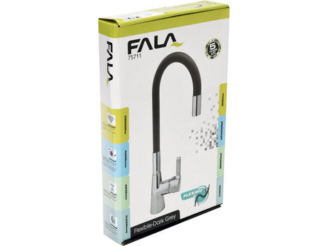 BATERIE PIPA FLEXIBILA, GRI Fala 75711 - 15 cm, 50 cm, ergonomic, inox Fala - scule electrice si unelte profesionale - BricoMart