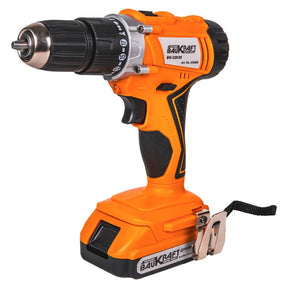 BAUKRAFT Bormasina percutie si cheie brushless 18V 4A 2Ah BK - CDIBIW3 lMașina de găurit cu impact oferă putere mare datorită motorului său de 18V, are două viteze care permit controlul preci Baukraft - scule electrice si unelte profesionale - BricoMart
