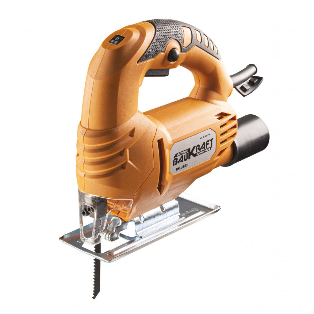 BAUKRAFT Ferestrau pendular 650W 65mm BK - JS23 Design ergonomic Captarea prafului Baukraft - scule electrice si unelte profesionale - BricoMart