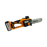 BAUKRAFT Fierastrau cu lant 18V 305mm SDS 3/8" .050" 45 3Ah BK - CCS34 BAUKRAFT BK - CCS34 este soluția ideală pentru tăierea buștenilor mici și a ramurilor rapid și eficient. Tensiunea lanțulu Baukraft - scule electrice si unelte profesionale - BricoMart