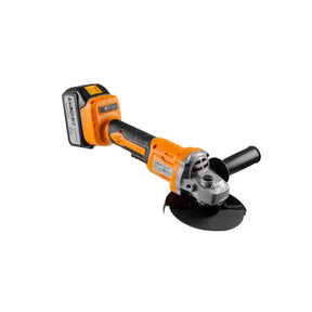 BAUKRAFT Polizor unghiular brushless ø125mm 18V 4Ah BK - BAG69 Set Motor fără perii cu eficiență mai mare Mâner suplimentar pentru un control mai bun în timpul funcționării Diametrul mic Baukraft - scule electrice si unelte profesionale - BricoMart