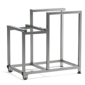 Baza mobila pentru feliatoarele : CA-31, CA-41, CA-62, Sammic, 666x686x(H)400mm