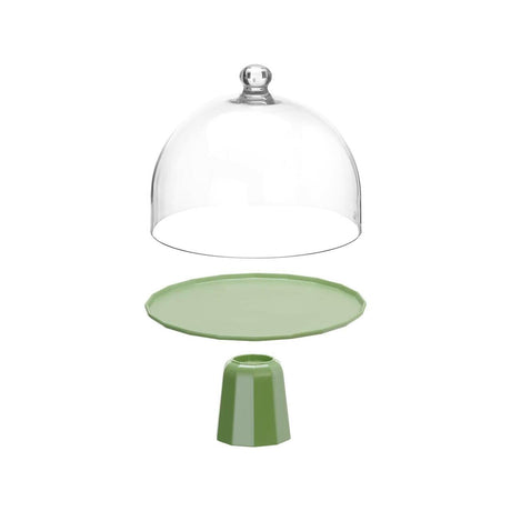 Bază pentru platou Metropolis, verde, 110x(h)120mm Fine Dine