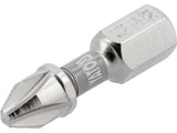 BITI 1/4 25MM PH2, 2 BUC, NI Yato YT - 78001 - 6.3 mm, 25 mm Yato - scule electrice si unelte profesionale - BricoMart