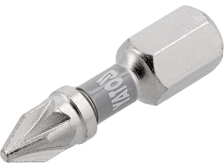 BITI 1/4 25MM PZ1, 2 BUC, NI Yato YT - 78003 - 6.3 mm, 25 mm Yato - scule electrice si unelte profesionale - BricoMart
