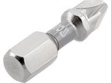 BITI 1/4 25MM PZ2, 2 BUC, NI Yato YT - 78004 - 6.3 mm, 25 mm Yato - scule electrice si unelte profesionale - BricoMart
