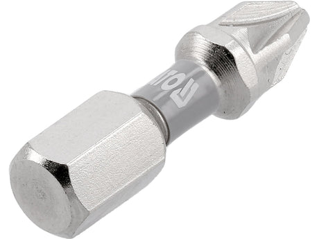 BITI 1/4 25MM PZ2, 2 BUC, NI Yato YT - 78004 - 6.3 mm, 25 mm Yato - scule electrice si unelte profesionale - BricoMart