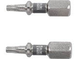 BITI 1/4 25MM T10, 2 BUC, NI Yato YT - 78011 - 6.3 mm, 25 mm Yato - scule electrice si unelte profesionale - BricoMart