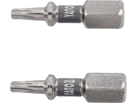 BITI 1/4 25MM T10, 2 BUC, NI Yato YT - 78011 - 6.3 mm, 25 mm Yato - scule electrice si unelte profesionale - BricoMart