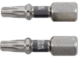 BITI 1/4 25MM T20, 2 BUC, NI Yato YT - 78013 - 6.3 mm, 25 mm Yato - scule electrice si unelte profesionale - BricoMart