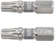 BITI 1/4 25MM T30, 2 BUC, NI Yato YT - 78015 - 6.3 mm, 25 mm Yato - scule electrice si unelte profesionale - BricoMart