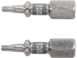 BITI 1/4 25MM T8, 2 BUC, NI Yato YT - 78010 - 6.3 mm, 25 mm Yato - scule electrice si unelte profesionale - BricoMart