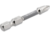 BITI 1/4 50MM PH2, 2 BUC, NI Yato YT - 78021 - 6.3 mm, 50 mm Yato - scule electrice si unelte profesionale - BricoMart