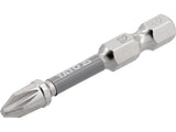 BITI 1/4 50MM PH2, 2 BUC, NI Yato YT - 78021 - 6.3 mm, 50 mm Yato - scule electrice si unelte profesionale - BricoMart