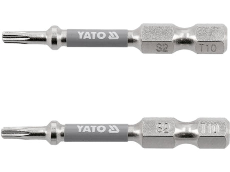 BITI 1/4 50MM T10, 2 BUC, NI Yato YT - 78031 - 6.3 mm, 50 mm Yato - scule electrice si unelte profesionale - BricoMart