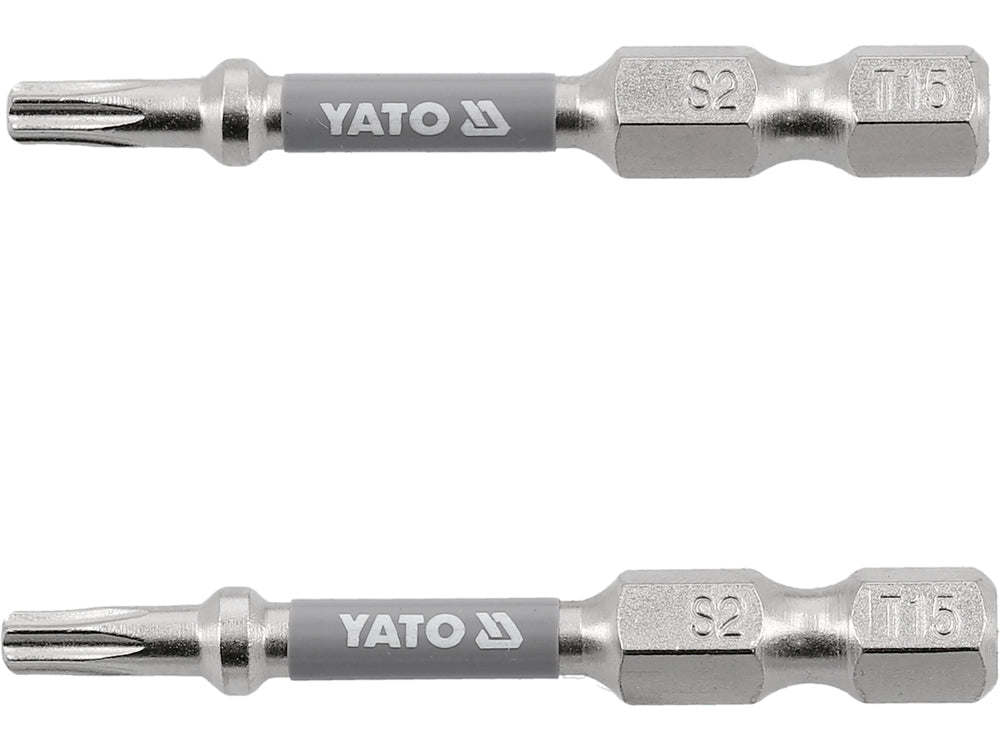 BITI 1/4 50MM T15, 2 BUC, NI Yato YT - 78032 - 6.3 mm, 50 mm Yato - scule electrice si unelte profesionale - BricoMart