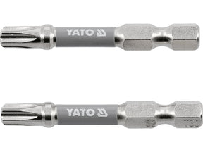 BITI 1/4 50MM T30, 2 BUC, NI Yato YT - 78035 - 6.3 mm, 50 mm Yato - scule electrice si unelte profesionale - BricoMart