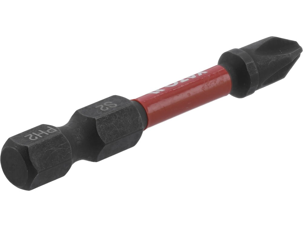 BITI DE IMPACT 1/4 50MM PH2 2 BUC Yato YT - 78041 - 6.3 mm, 50 mm Yato - scule electrice si unelte profesionale - BricoMart