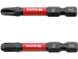 BITI DE IMPACT 1/4 50MM PH3 2 BUC Yato YT - 78042 - 6.3 mm, 50 mm Yato - scule electrice si unelte profesionale - BricoMart
