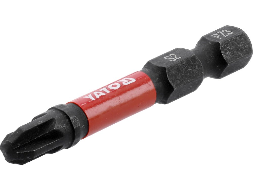 BITI DE IMPACT 1/4 50MM PZ3 2 BUC Yato YT - 78045 - 6.3 mm, 50 mm Yato - scule electrice si unelte profesionale - BricoMart