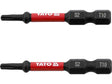 BITI DE IMPACT 1/4 50MM T10 2 BUC Yato YT - 78051 - 6.3 mm, 50 mm Yato - scule electrice si unelte profesionale - BricoMart