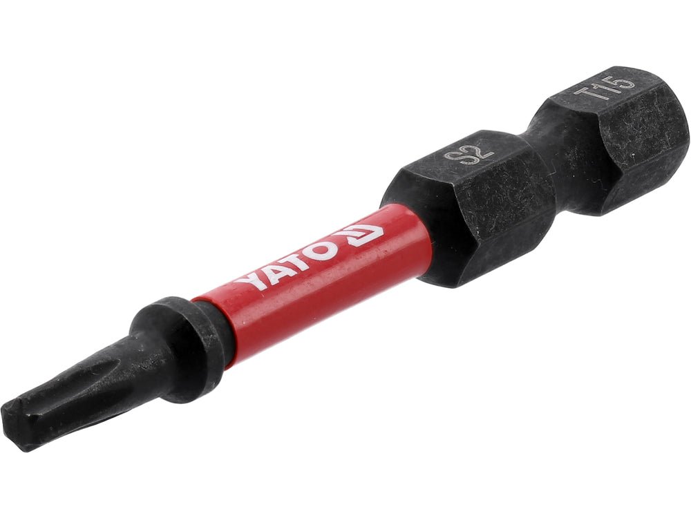 BITI DE IMPACT 1/4 50MM T10 2 BUC Yato YT - 78052 - 6.3 mm, 50 mm Yato - scule electrice si unelte profesionale - BricoMart