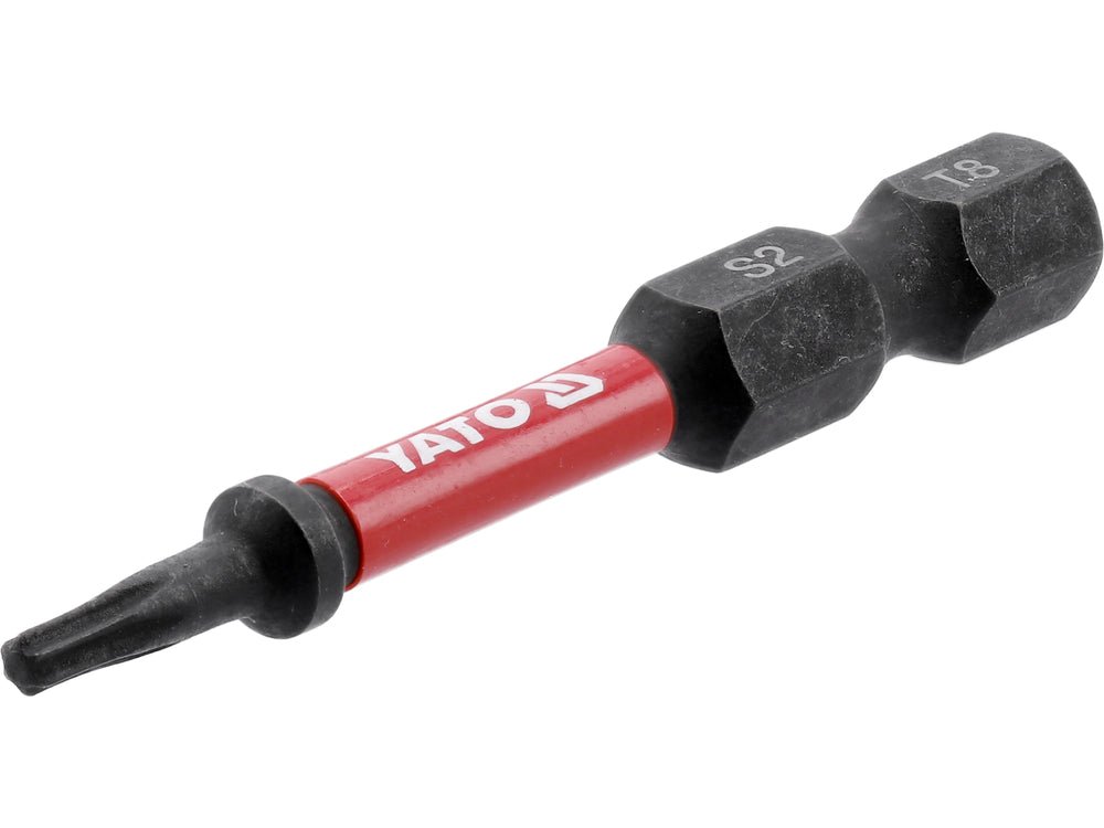 BITI DE IMPACT 1/4 50MM T8 2 BUC Yato YT - 78050 - 6.3 mm, 50 mm Yato - scule electrice si unelte profesionale - BricoMart